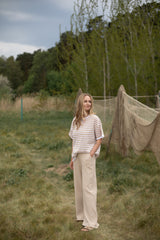Vera Ribbed Pants Beige *LIMITED EDITION*