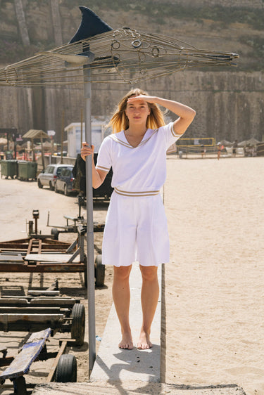 Vento marinistinė palaidinė Balta