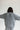 SALANIDA Merino Wool Cable-knit Sweater in Grey | NONNA