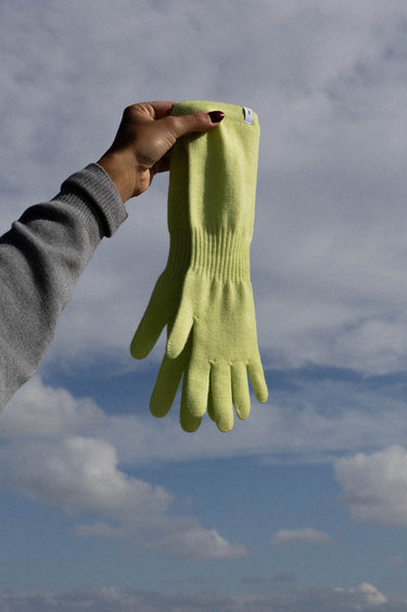 Via 100% Merino pirštinės Limone