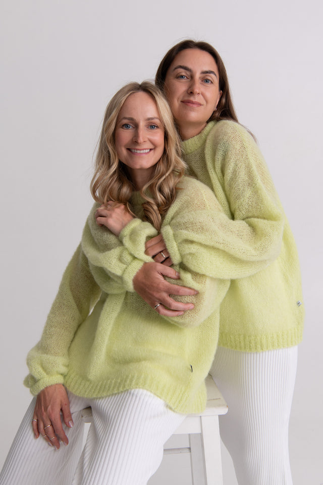 Melody Mohair Jumper Limone Limited Edition