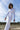 SALANIDA Ribbed Long-sleeve Top in White | BRERA