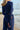 SALANIDA Merino Wool Long-sleeve Crop Top in Navy | BRERA
