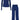 SALANIDA Ribbed Pants and Long-sleeve Co-ord in Navy | VERA&BRERA