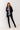 SALANIDA Merino Wool Ribbed Leggings in Black | BARRA