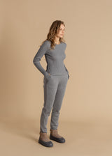 Alto 100% merino kelnės Šviesiai Pilka