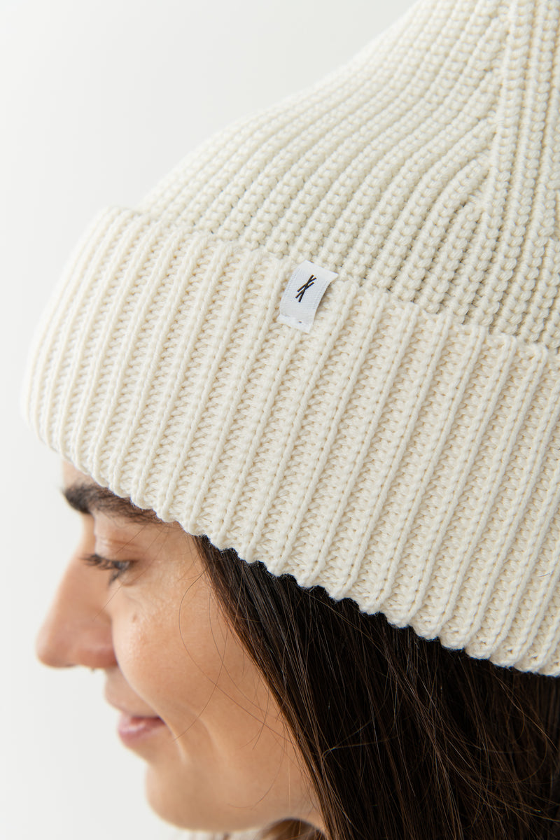 Rotondo 100% Merino Hat White *LIMITED EDITION*