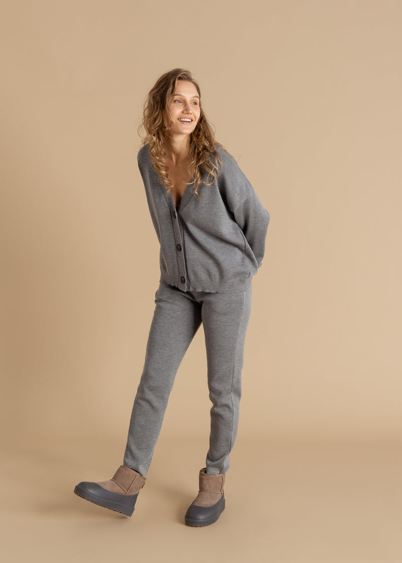 Alto 100% merino kelnės Šviesiai Pilka